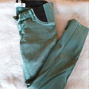 Isabel Maternity | Skinny Green Jeans | 4